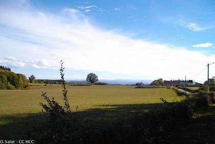 Vue sur les Monts du Cantal