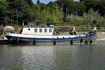 River stop of sarralbe