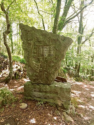 La stèle d'Hastings