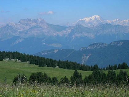 Panorama du Plateau du Semnoz