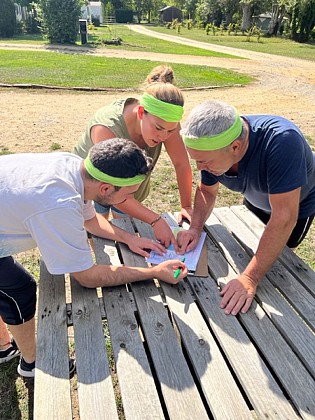 Course d'orientation à Morannes