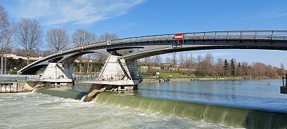 La passerelle de Maisons-Alfort