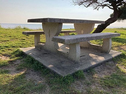 Aire de pique-nique de la plage de Cassy