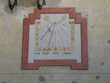 Sundial Zarbula house Mallinier
