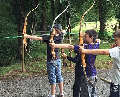 Archery and blowgun in the Brive region