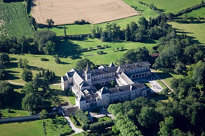 Saint Scholastique Abbey in the village of Dourgne