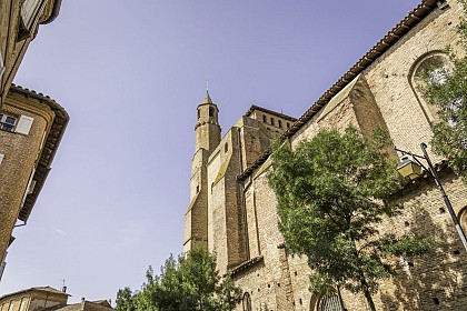 Tablette d'interprétation Rabastens, sur le chemin de Saint Jacques