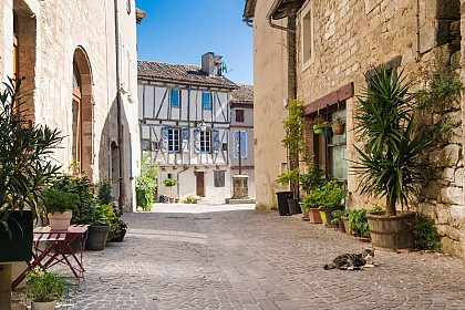 Tablette d'interprétation Castelnau-de-Montmiral, l'imprenable