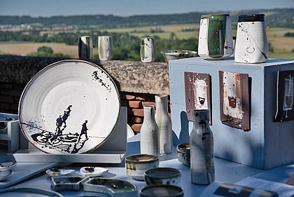 Tablette d'interprétation Giroussens, le village des potiers