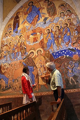 Eglise Notre-Dame de la Gardelle, décors de N. Greschny