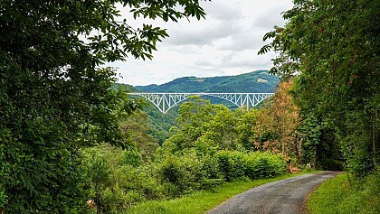 Viaduc du Viaur - Point de vue aire du Gô