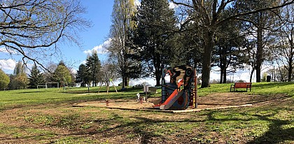 Espace de jeux et pique nique
