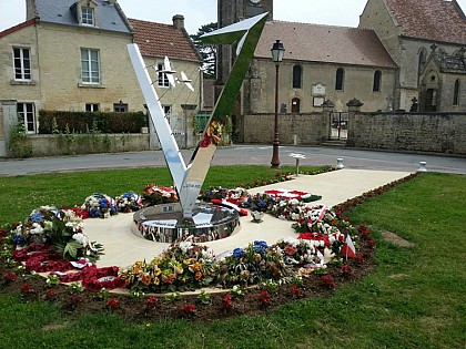 Polish Memorial - the V of Victory