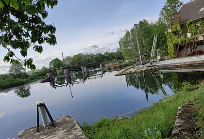 Barrage et centrale hydroélectrique de Châtres sur Cher
