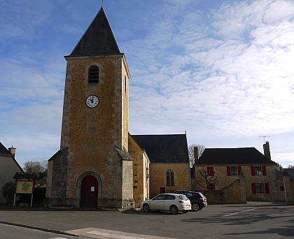 ÉGLISE SAINT PIERRE ET SAINT PAUL - COURGAINS