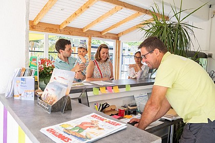 Aire de camping-car du camping Paradis La Promenade