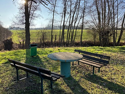 Picnic area - La Clé des Champs
