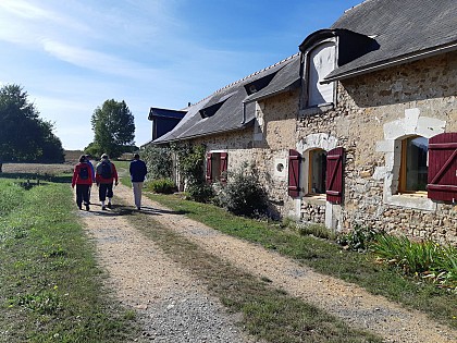 Le petit bourg de Juigné