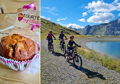 Family escape on an electric mountain bike: La Myrt'e-Bike