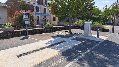 Borne de camping-car Saint-Benoît-du-Sault