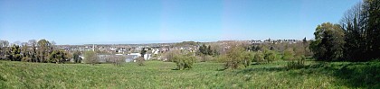 Le panorama du Tertre de Brandefert