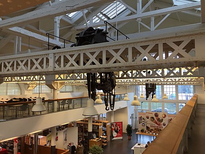 Halle des Grues et Locomotives, actuelle bibliothèque universitaire