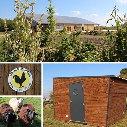 Camping à "La Ferme De Beau Soleil"