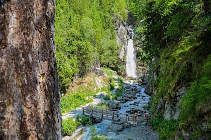 Le Dard waterfall