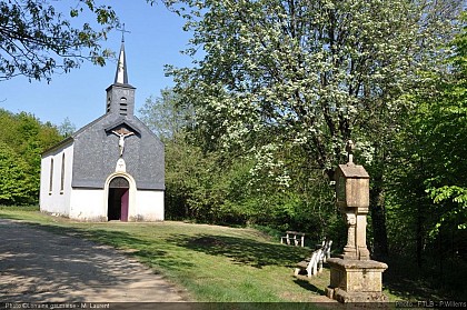 Notre-Dame chapel, hermitage and way of the cross in Wachet