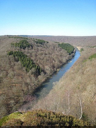 Viewpoint from Rocher du Chat in Les Épioux