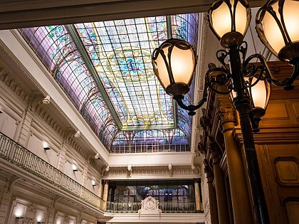 Verrière Art Nouveau du Crédit Lyonnais