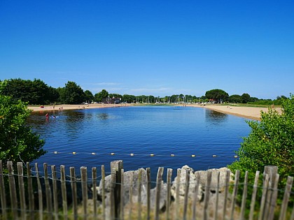 Baignade aménagée au Teich