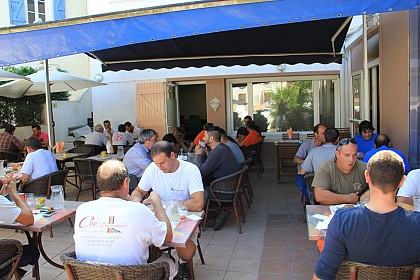 Le reflet des torches