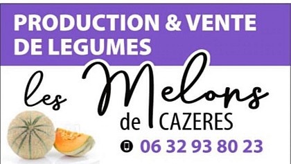 Les melons de Cazères