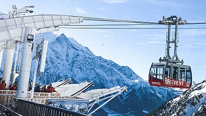Brévent cable car