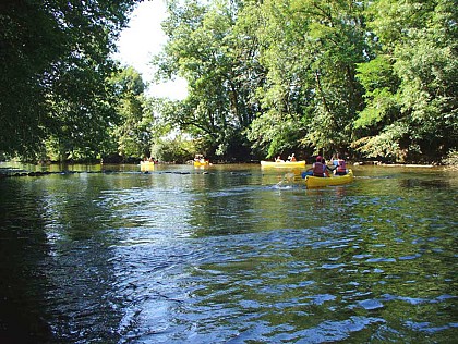 Canoë-kayak sur la Vézère