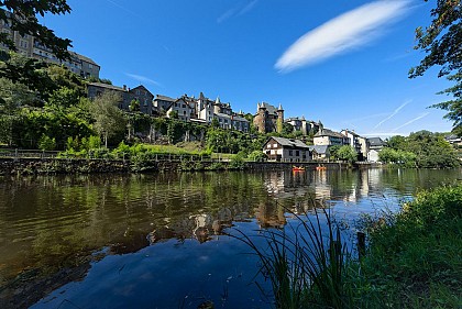 The Vézère river and its valley