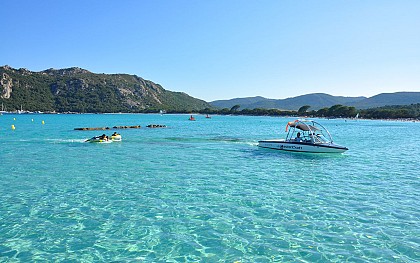 La plage de Santa Giulia