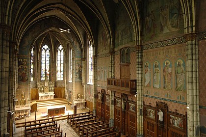La collégiale Saint-Martin-et-Saint-Hadelin
