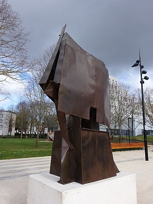 Sculpture en laiton