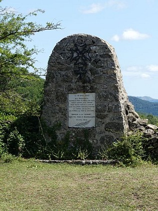 Stèle des Camisards et assemblée du Désert