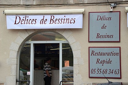 Les délices de Bessines fast restaurant