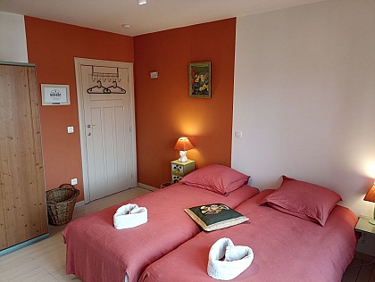 Au Coeur d'Acren - Chambre spéculoos