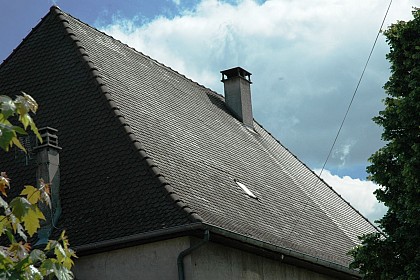 Toits dauphinois et à mantelure de Courtenay