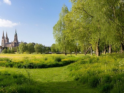 Vue sur Bayeux