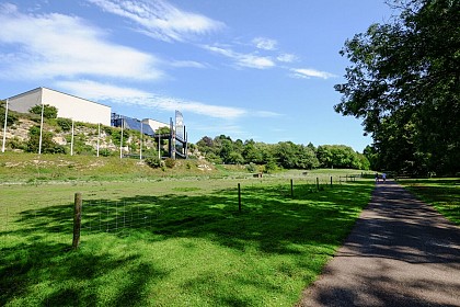 Picnic area - Caen Memorial