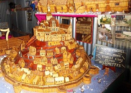 Treffléan, Musée en allumettes