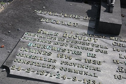 Cimetière de Tamines