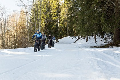 VTT électrique sur neige : sortie découverte