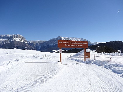 Le Désert d'Entremont in Chartreuse - Nordic skiing